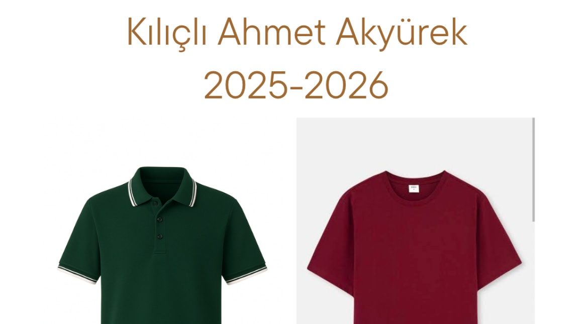 2025/2026 Okul Kıyafeti 
